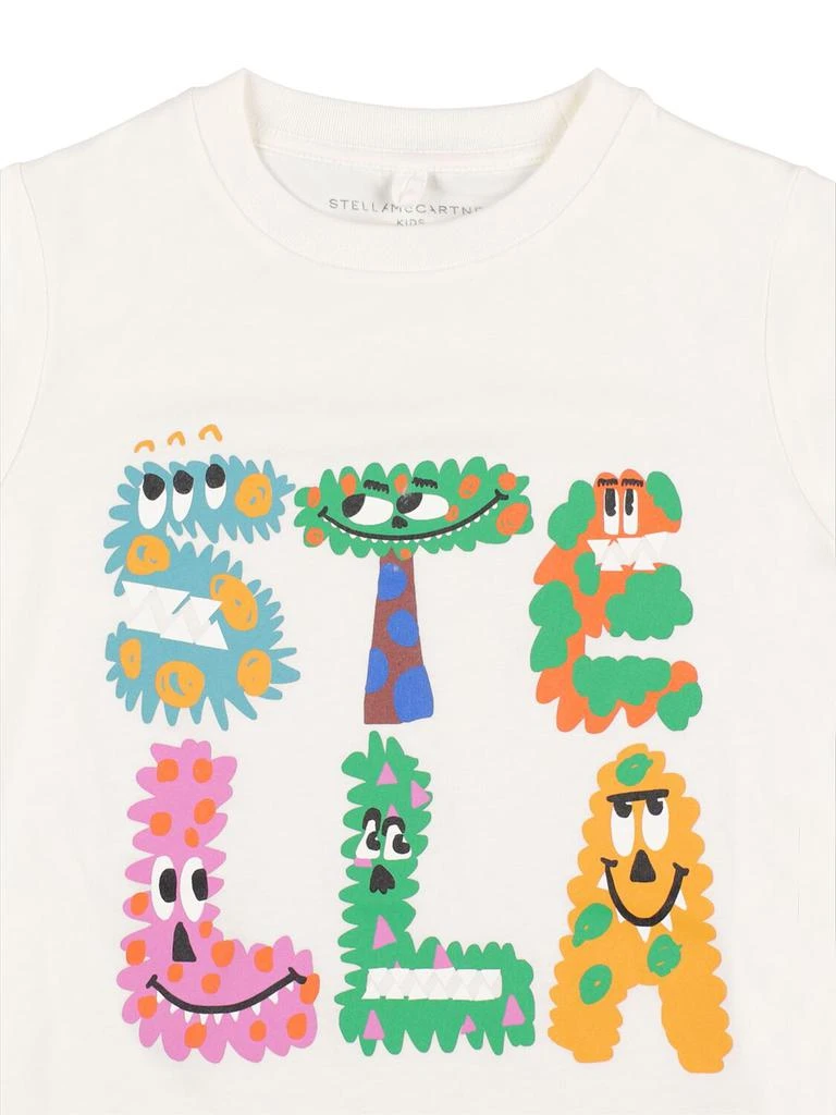 商品Stella McCartney|Logo Print Organic Cotton T-shirt,价格¥231,第1张图片详细描述