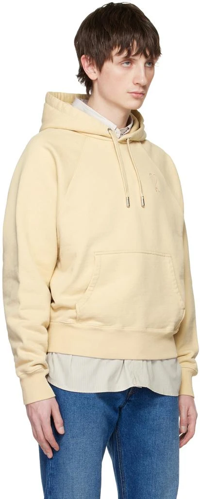 商品AMI|Beige Ami de Cœur Hoodie,价格¥1028,第2张图片详细描述