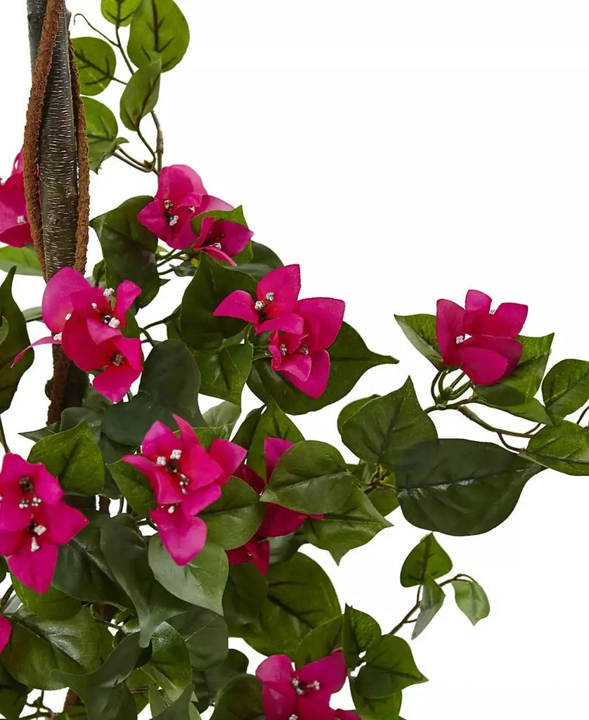 商品NEARLY NATURAL|5.5' Bougainvillea Artificial Tree with European Barrel Planter,价格¥2269,第2张图片详细描述