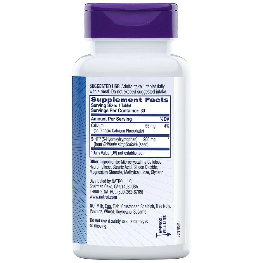 商品Natrol|5-HTP Time Release 200 mg,价格¥139,第4张图片详细描述