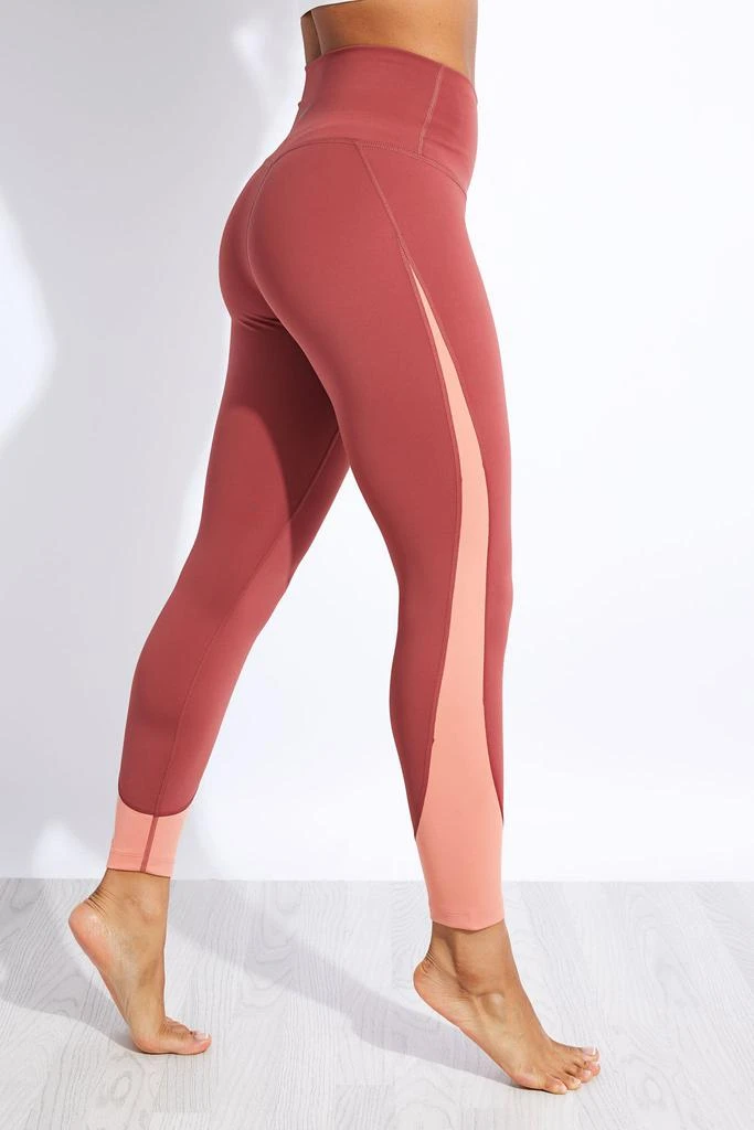商品NIKE|Yoga Dri-FIT 7/8 Leggings - Madder Root/Canyon Rust/Grey,价格¥611,第1张图片