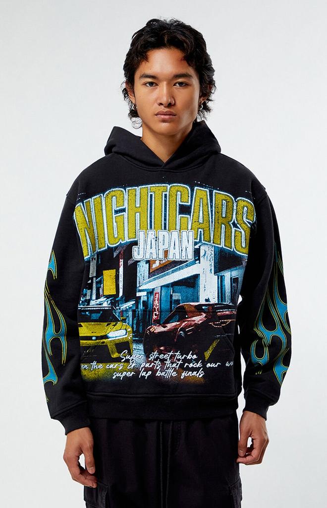 PacSun Japan Nightcars Heavyweight Hoodie - Hoodies