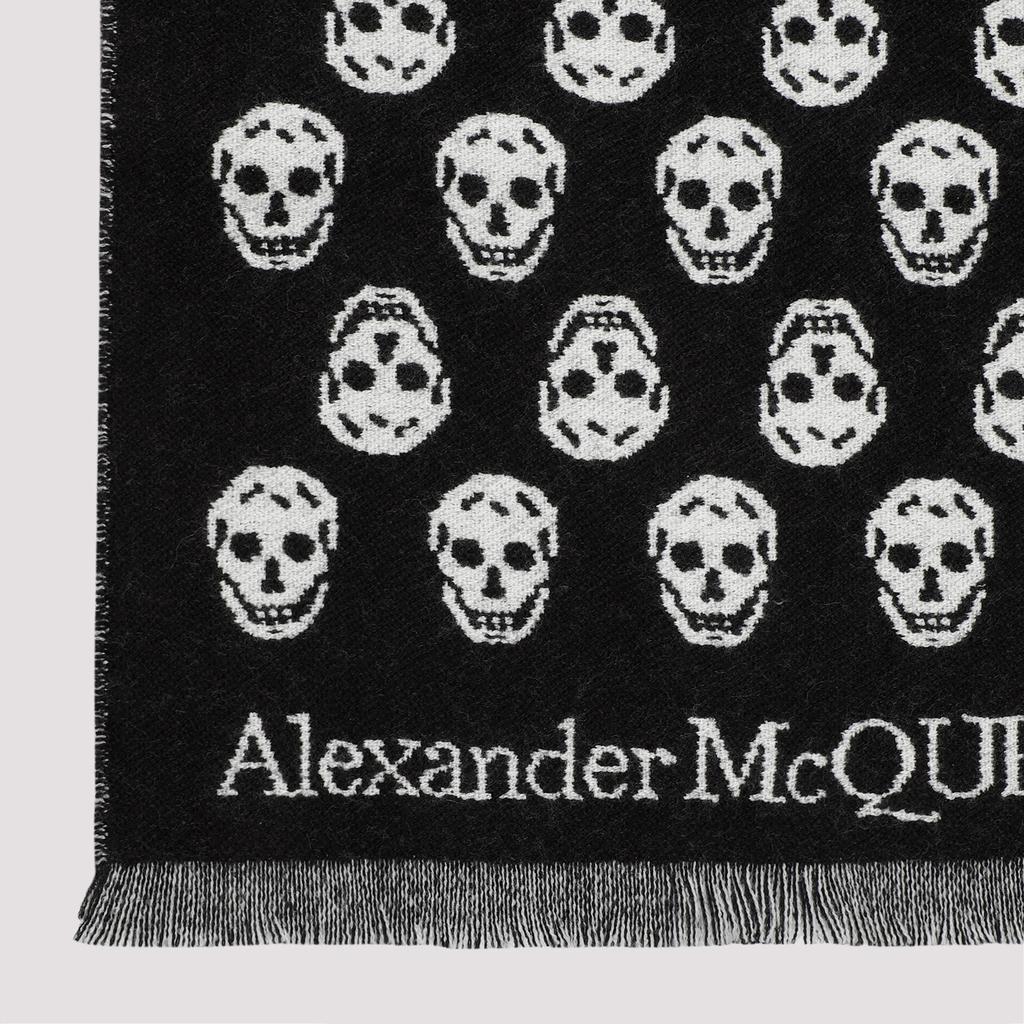 商品Alexander McQueen|ALEXANDER MCQUEEN  WOOL SCARF,价格¥1172,第5张图片详细描述