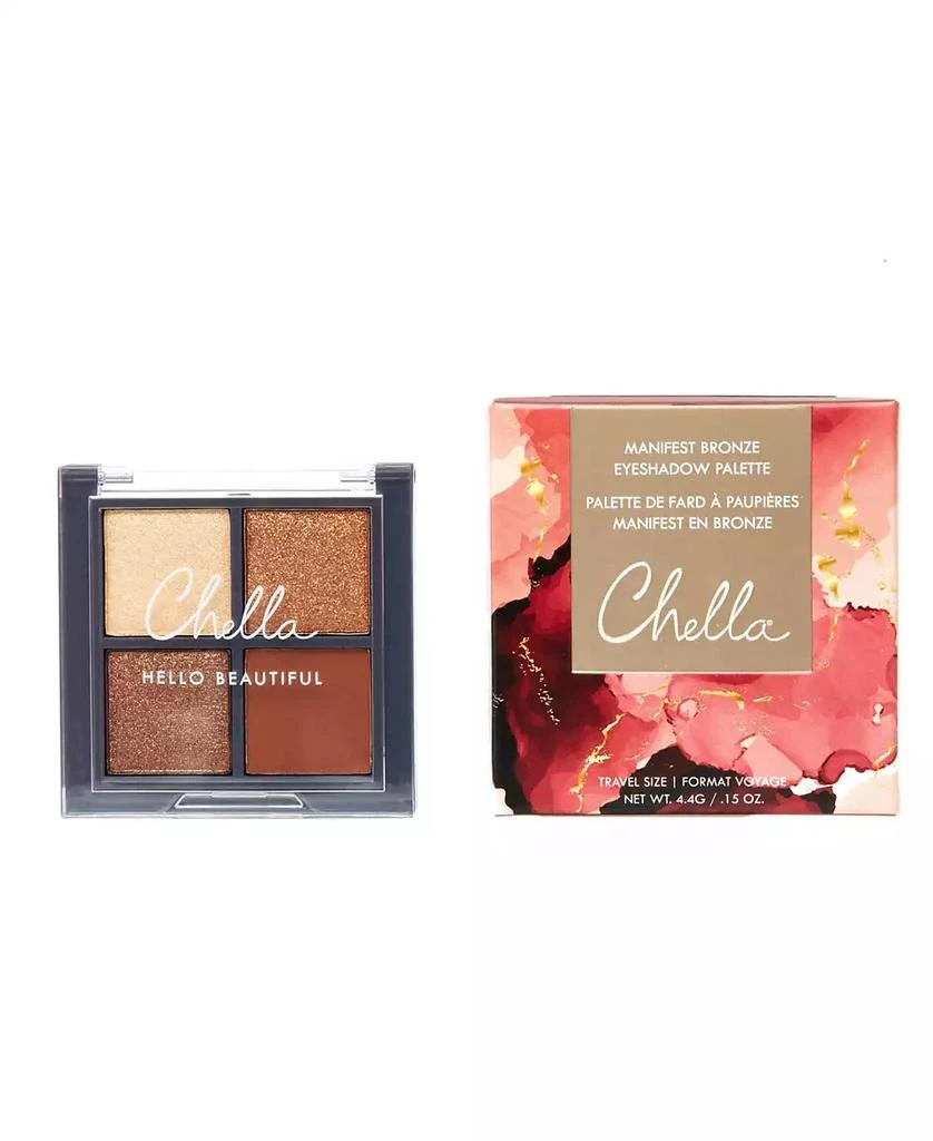 商品Chella|Manifest Bronze Eyeshadow Palette,价格¥165,第2张图片详细描述