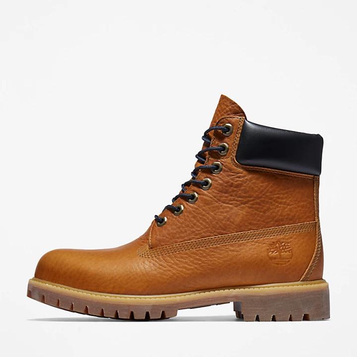 Timberland® Premium Extra Warm 6 Inch Boot for Men in Yellow Full Grain商品第7张图片规格展示
