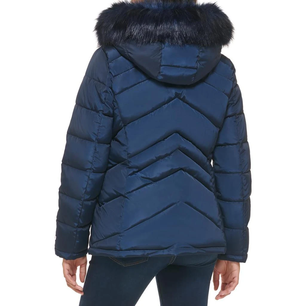 Tommy Hilfiger Womens Insulated Detachable Hood Puffer Jacket 商品