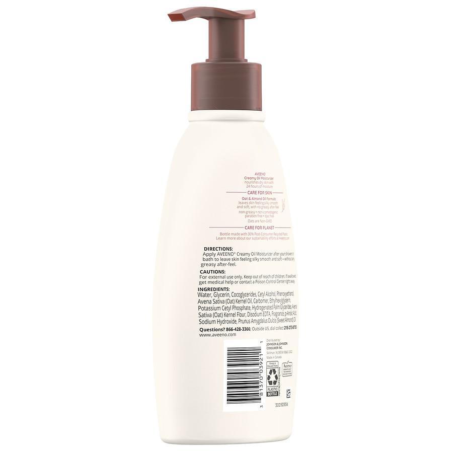 商品Aveeno|Non-Greasy Creamy Moisturizing Body Oil For Dry Skin,价格¥65,第4张图片详细描述