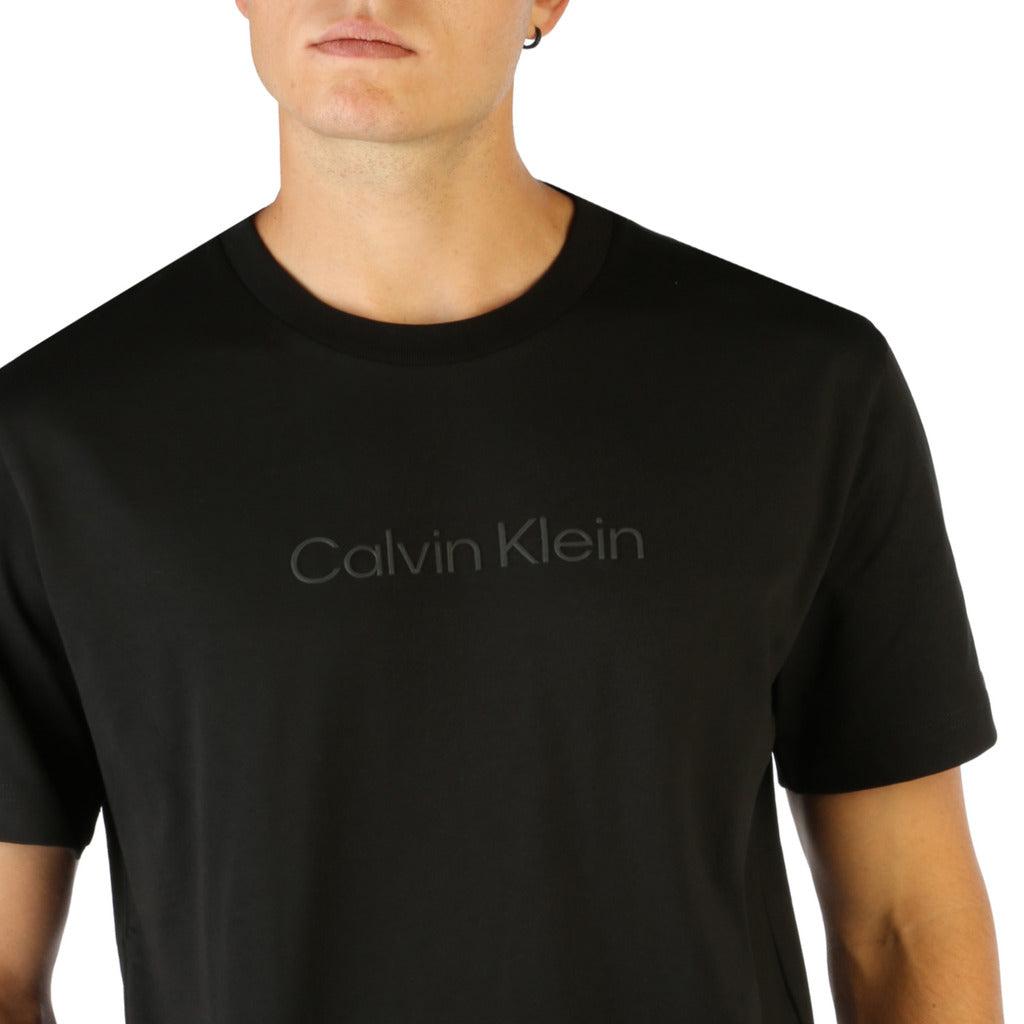 Calvin Klein cotton round neck T-Shirt商品第3张图片规格展示