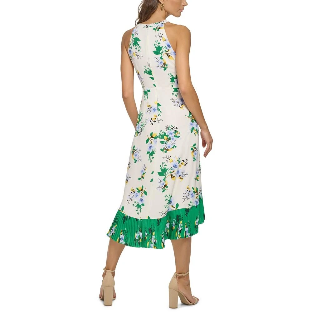 商品Kensie|Floral-Print Halter Dress,价格¥879,第4张图片详细描述