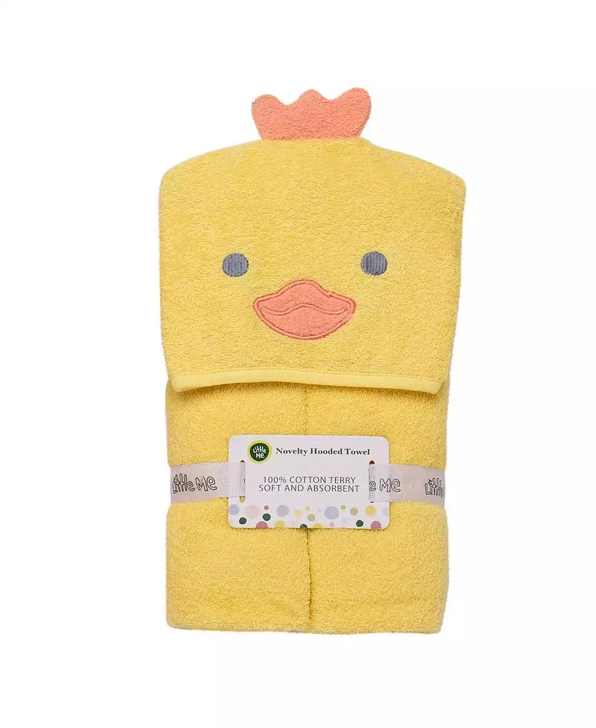 商品Little Me|Baby Boys Or Baby Girls Duck Cotton Hooded Bath Towel,价格¥82,第3张图片详细描述