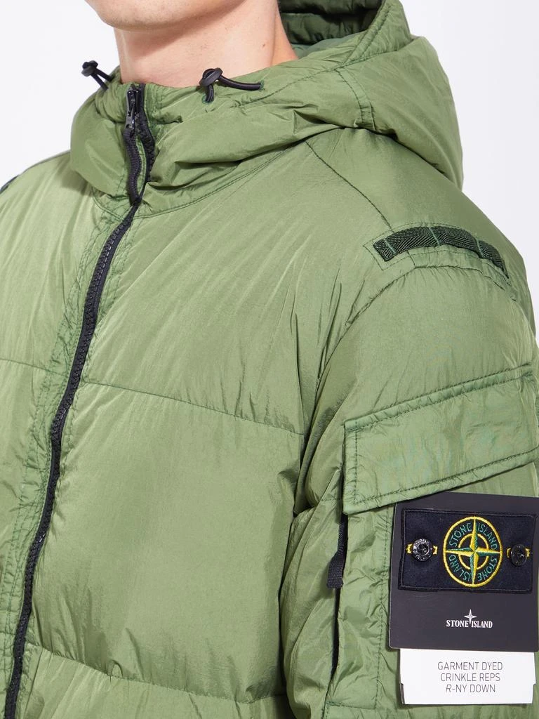 商品Stone Island|Military green down jacket,价格¥4552,第4张图片详细描述