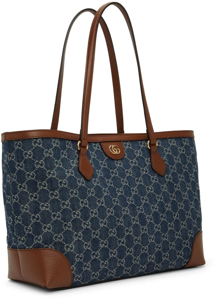 商品Gucci|蓝色中号 Ophidia 托特包,价格¥14562,第2张图片详细描述