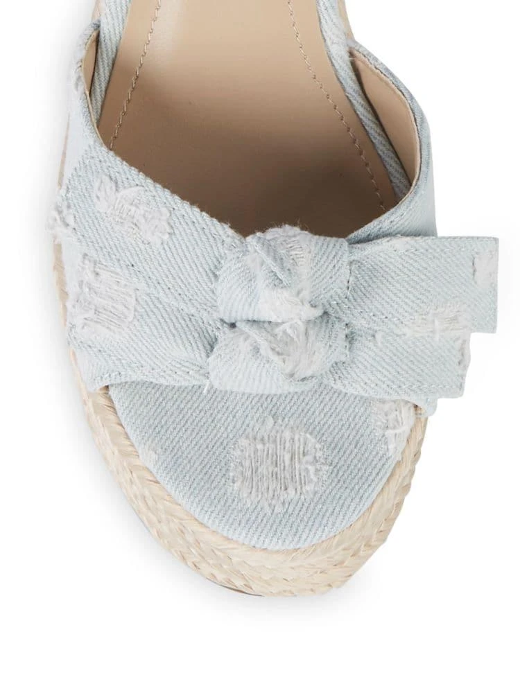 商品KENDALL & KYLIE|Gwenn Denim Espadrille Platform Wedges,价格¥331,第4张图片详细描述