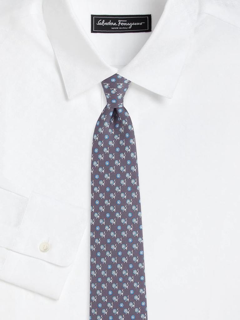 商品Salvatore Ferragamo|Ore Silk Tie,价格¥1547,第4张图片详细描述