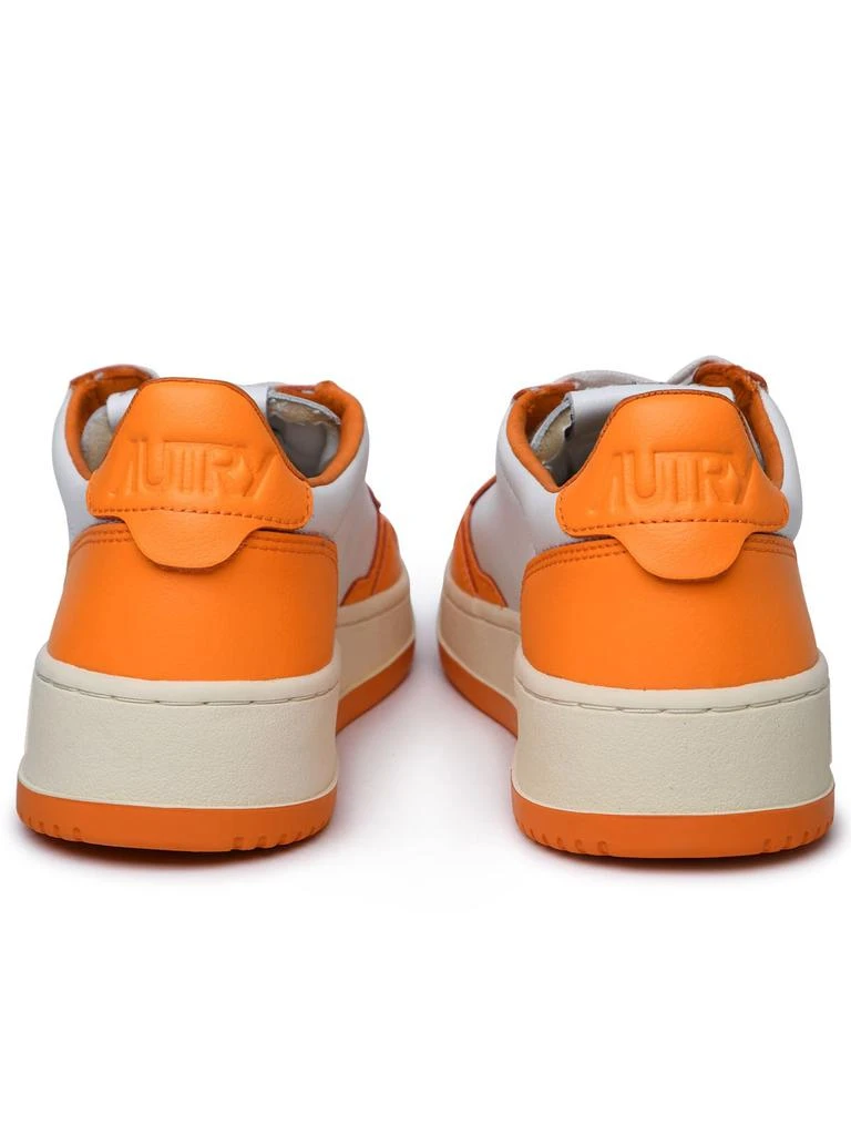 商品Autry|medalist Orange Leather Sneakers,价格¥1633,第4张图片详细描述