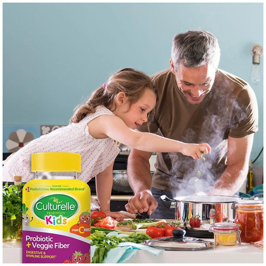 商品Culturelle|Kids Daily Probiotic + Prebiotic Gummies Natural Berry Blast,价格¥149,第3张图片详细描述