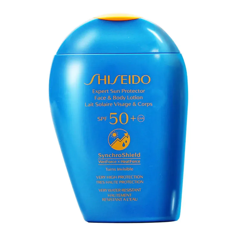 商品Shiseido|资生堂蓝胖子防晒新艳阳水动力防晒乳清爽滋润50ml/150ml防水防汗放光老防晒霜【香港直邮】,价格¥168,第1张图片