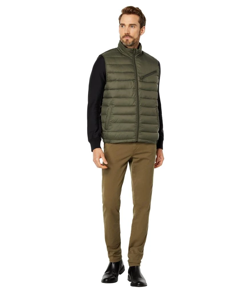 商品Cole Haan|Zip Front Quilted Vest,价格¥388,第4张图片详细描述