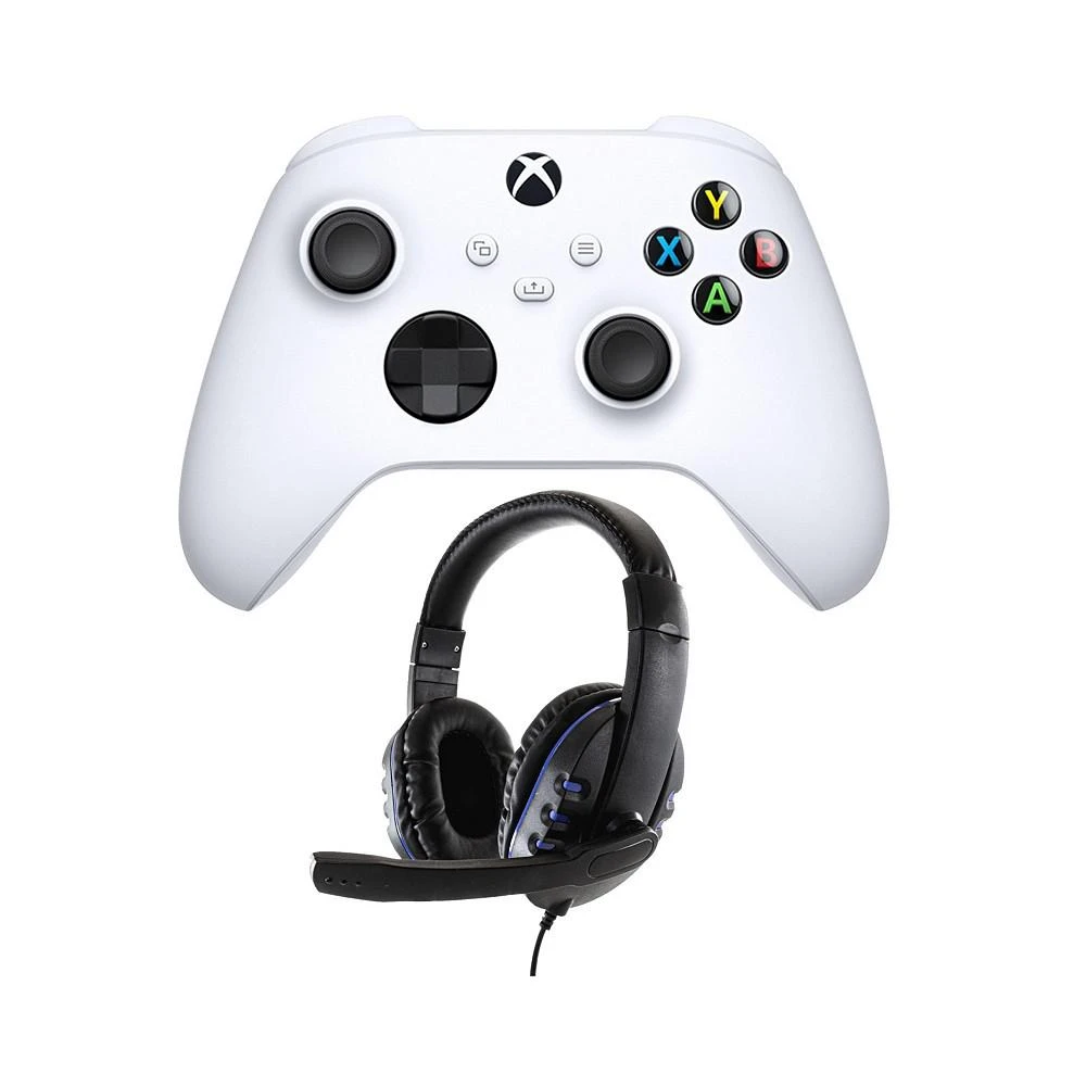 商品Xbox|Series X/S Controller with Universal Wired Headset,价格¥673,第1张图片