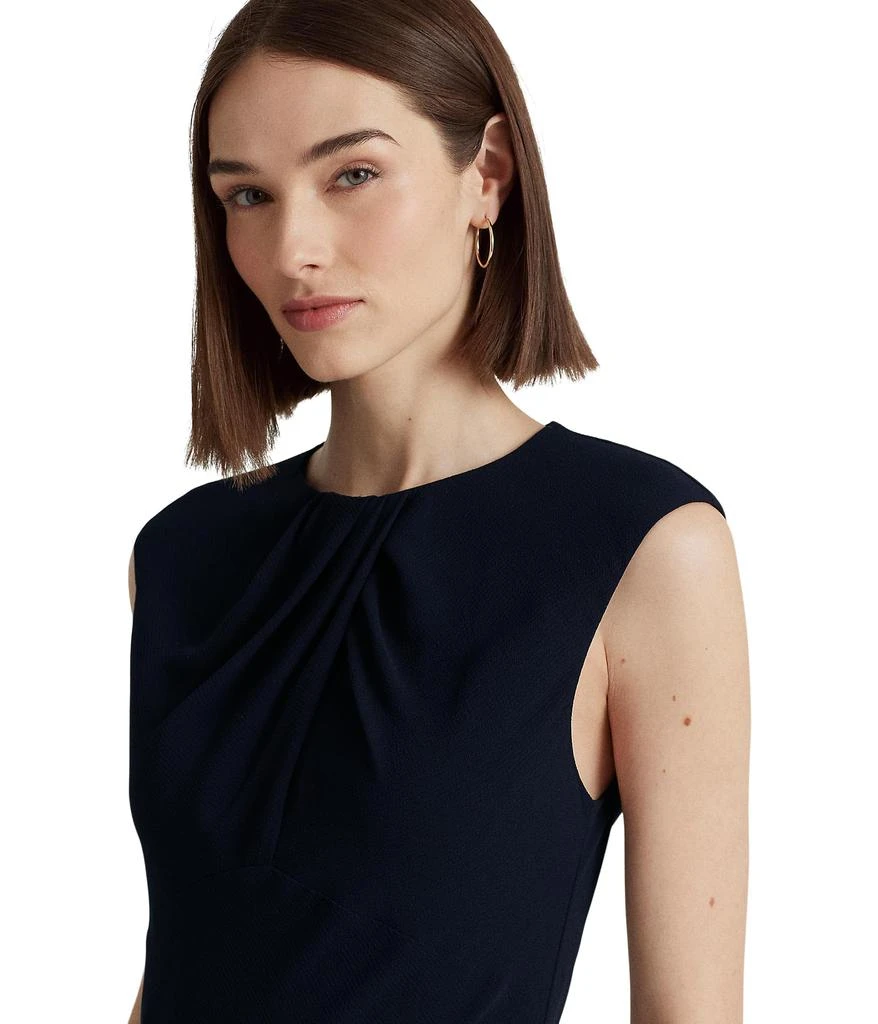 商品Ralph Lauren|Bubble Crepe Cap-Sleeve Dress,价格¥1120,第4张图片详细描述