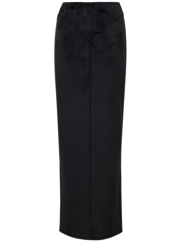 商品Alexander Wang|Fitted Cotton Blend Midi Skirt,价格¥805,第1张图片