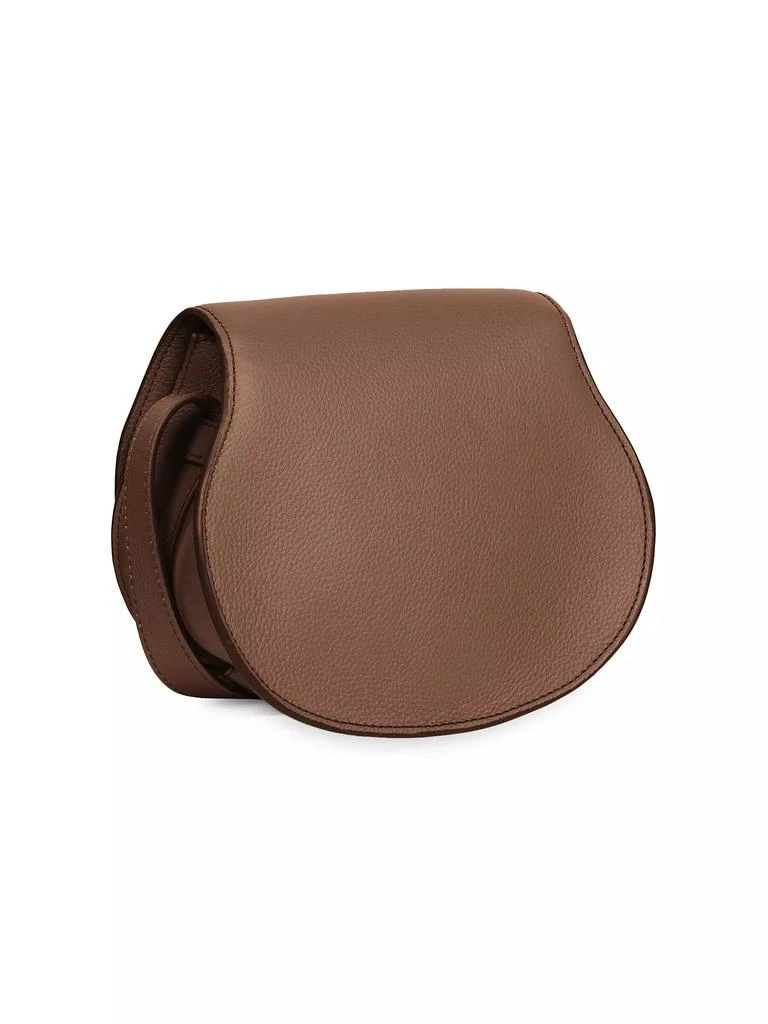 商品Chloé|Small Marcie Leather Saddle Bag,价格¥10188,第3张图片详细描述