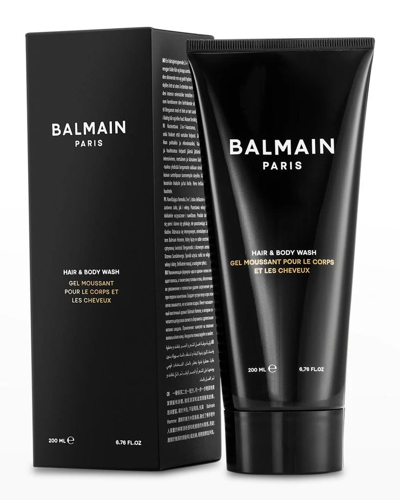 商品Balmain Hair|6.8 oz. Signature Men's Line Hair & Body Wash,价格¥563,第3张图片详细描述