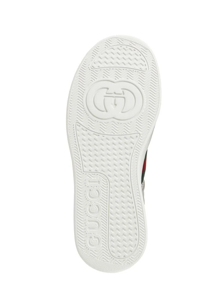 商品Gucci|50mm Chunky B Leather Sneakers,价格¥6945,第5张图片详细描述
