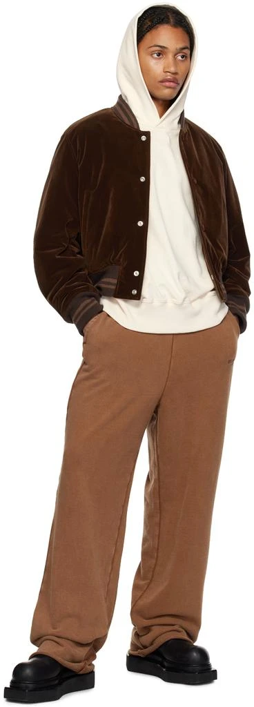 商品We11done|Brown Padded Bomber Jacket,价格¥3658,第4张图片详细描述