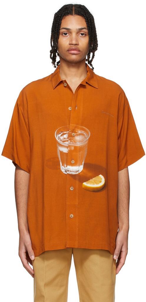 商品Jacquemus|Orange 'La Chemise Moisson' Shirt,价格¥1743,第1张图片