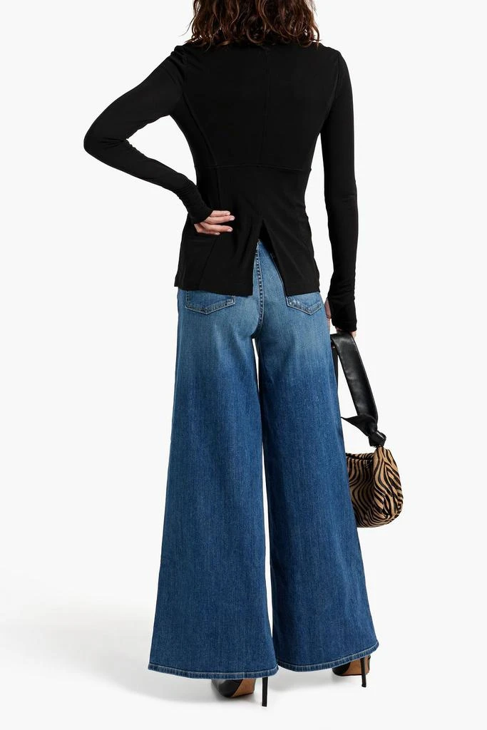 商品Nili Lotan|Josette high-rise wide-leg jeans,价格¥1440,第3张图片详细描述