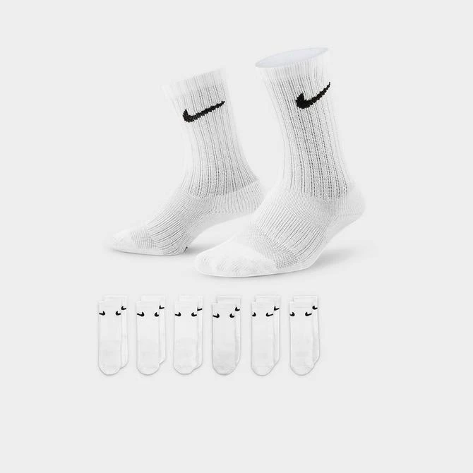 商品NIKE|Little Kids' Nike Dri-Fit Crew Socks (6-Pack),价格¥149,第2张图片详细描述