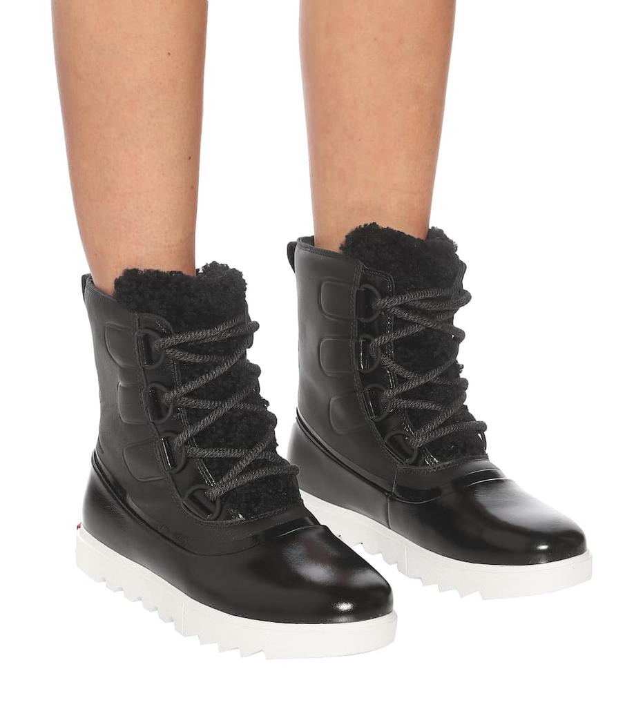 Joan Of Arctic Next Lite皮革雪地靴商品第5张图片规格展示