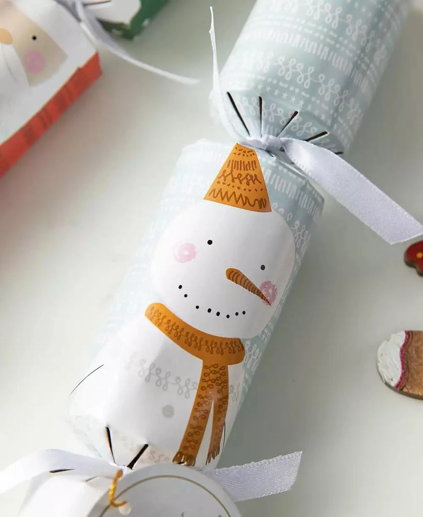 商品Glitzhome|8PK 1.50''D X 10.00''H Christmas Santa Snowman Party Cracker with Gift Contents,价格¥120,第2张图片详细描述