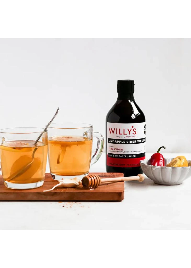 商品Willy's|Fire Cider Organic Live Apple Cider Vinegar with Live Mother 500ml,价格¥94,第2张图片详细描述