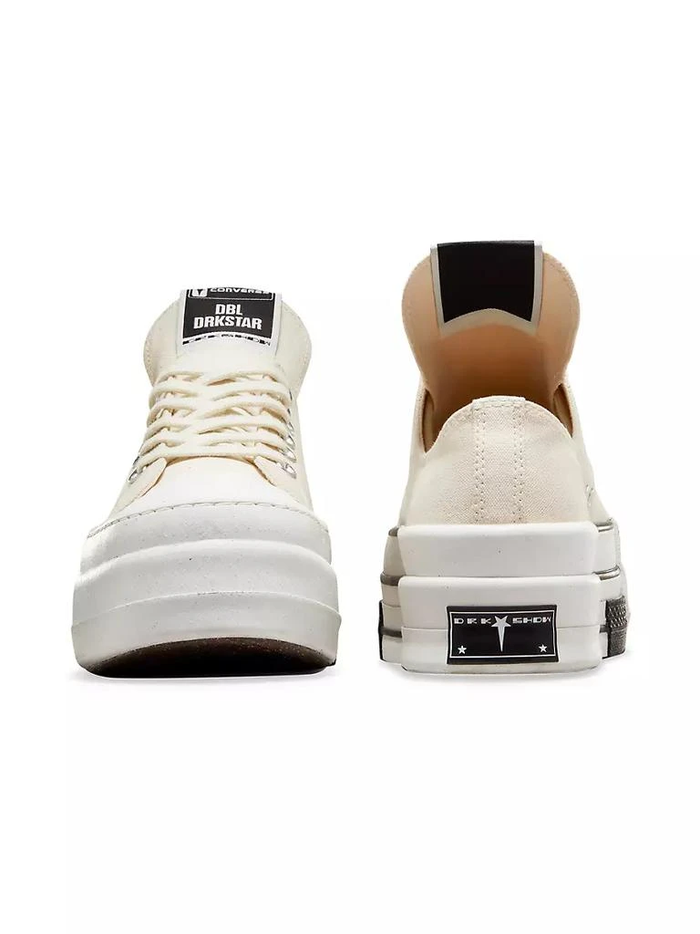 商品Converse|Converse x Rick Owens DBL Drkstar Ox Low-Top Sneakers,价格¥1217,第4张图片详细描述