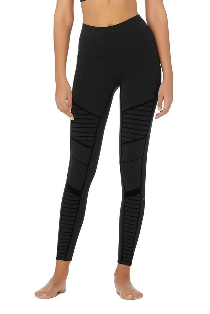 ALO YOGA- High Waist Alosoft Lounge Legging (Zinc Heather