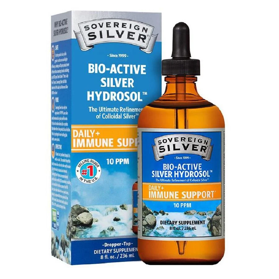 商品Sovereign Silver|Active Silver Hydrosol Immune Support,价格¥245,第1张图片
