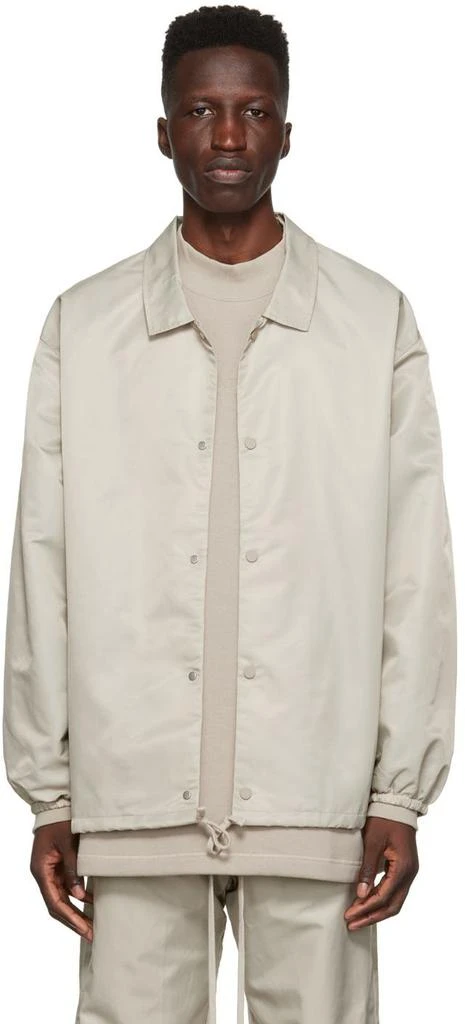 商品Essentials|Gray Nylon Jacket,价格¥610,第1张图片