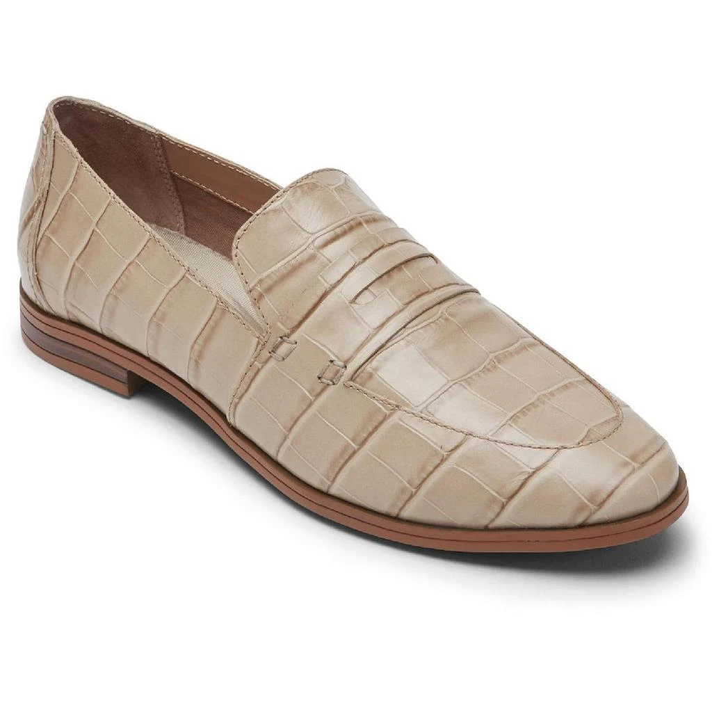 商品Rockport|Rockport Womens Perpetua Penny Leather Slip On Penny Loafers,价格¥115,第1张图片