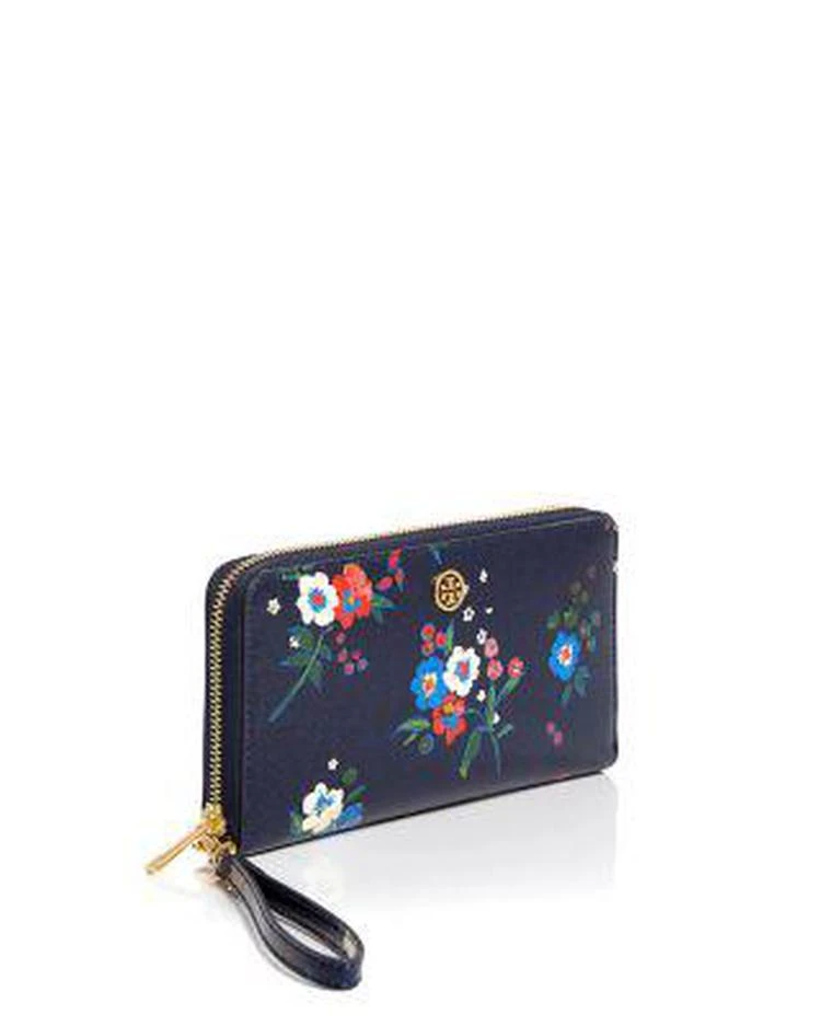 商品Tory Burch|Parker Floral Print Zip Continental Wallet,价格¥896,第4张图片详细描述