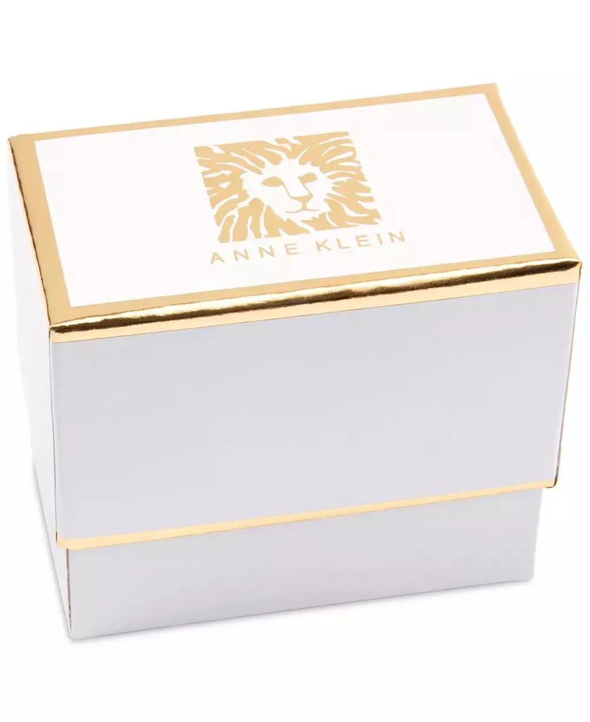 商品Anne Klein|Women's Boxed Silver-Tone Crystal Trio Bangle Bracelet,价格¥157,第2张图片详细描述