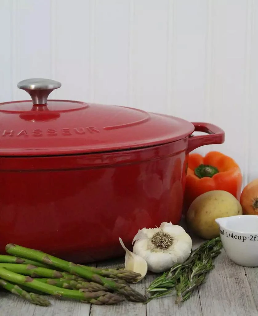 商品Chasseur|French Enameled Cast Iron 7.25 Qt. Oval Dutch Oven,价格¥2698,第3张图片详细描述