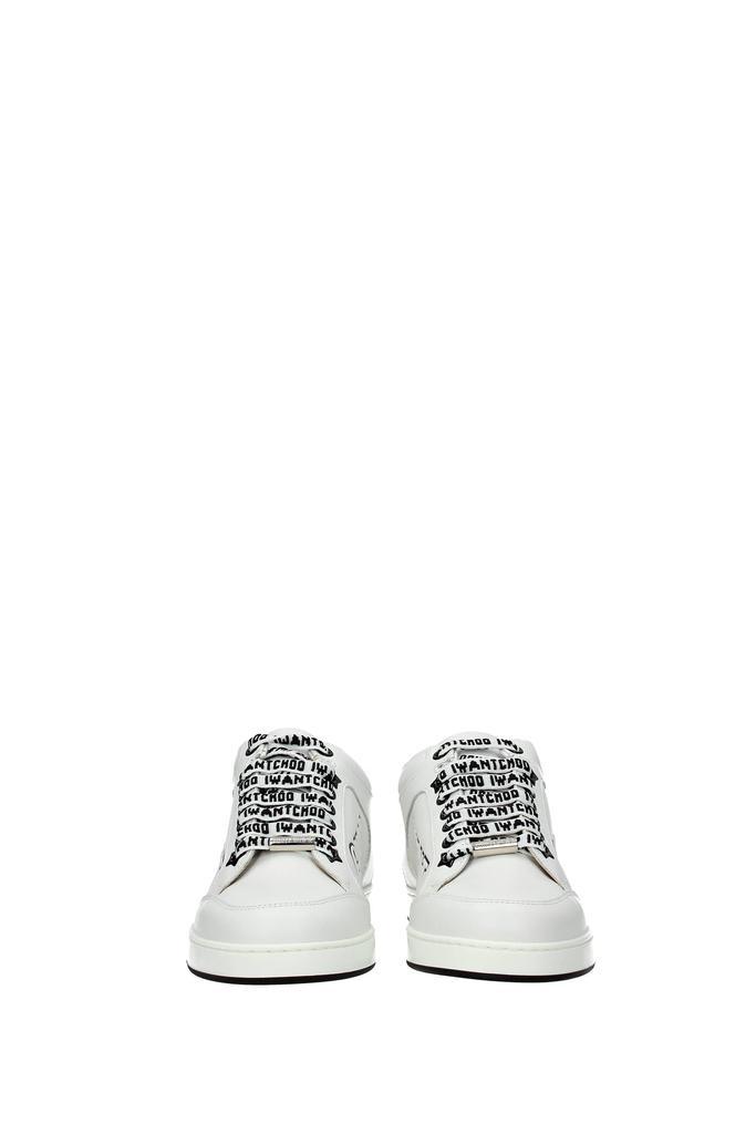 商品Jimmy Choo|Sneakers miami Leather White,价格¥1623,第5张图片详细描述