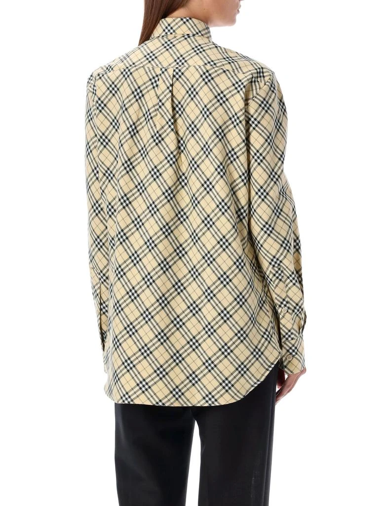 商品Burberry|CHECKED OVERSIZED SHIRT,价格¥3390,第2张图片详细描述