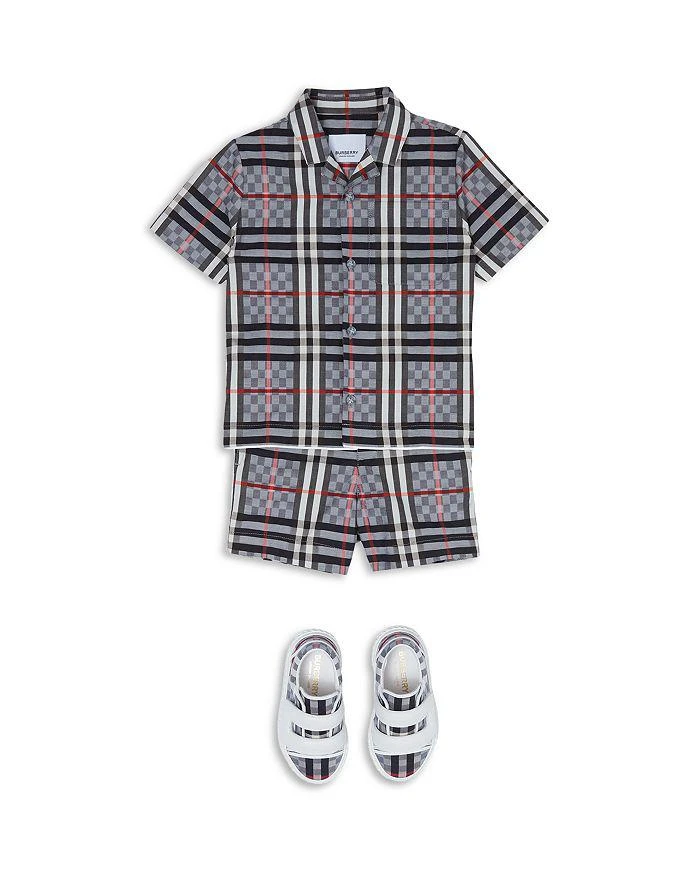 商品Burberry|Boys' Mini Herbie Plaid Shirt - Baby, Little Kid,价格¥1740,第5张图片详细描述