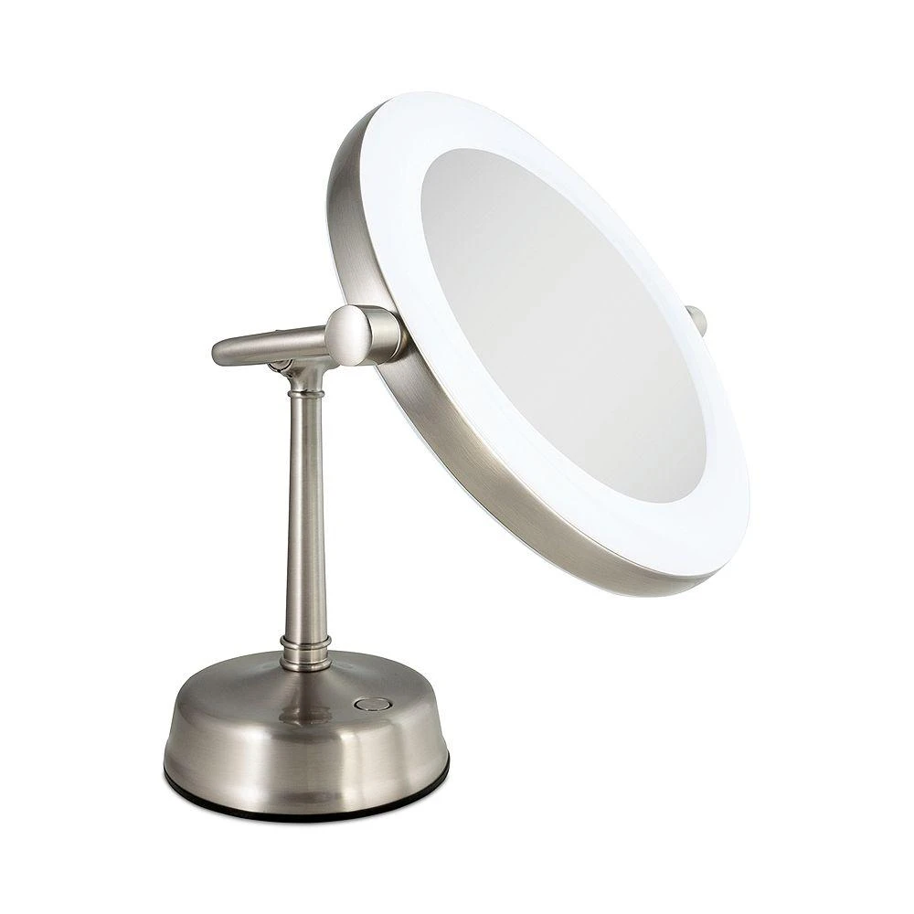 Lexington Customizable Sunlight LED Lighted Vanity Mirror, 10X/1X Magnification 商品