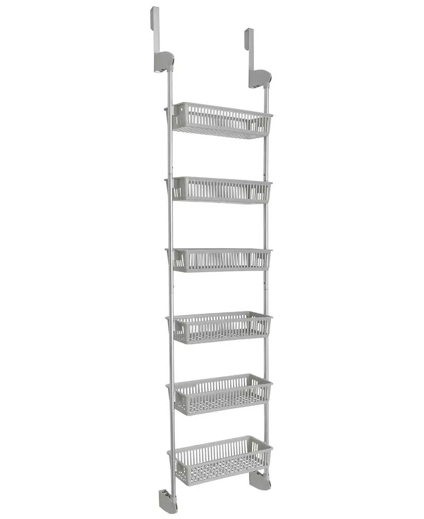 商品Smart Design|6-Tier Over-the-Door Hanging Pantry Organizer with Full Baskets,价格¥472,第1张图片