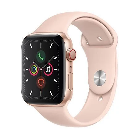 商品Apple|Apple Watch Series 5 GPS + Cell Gold with Pink Band表,价格¥3935,第1张图片