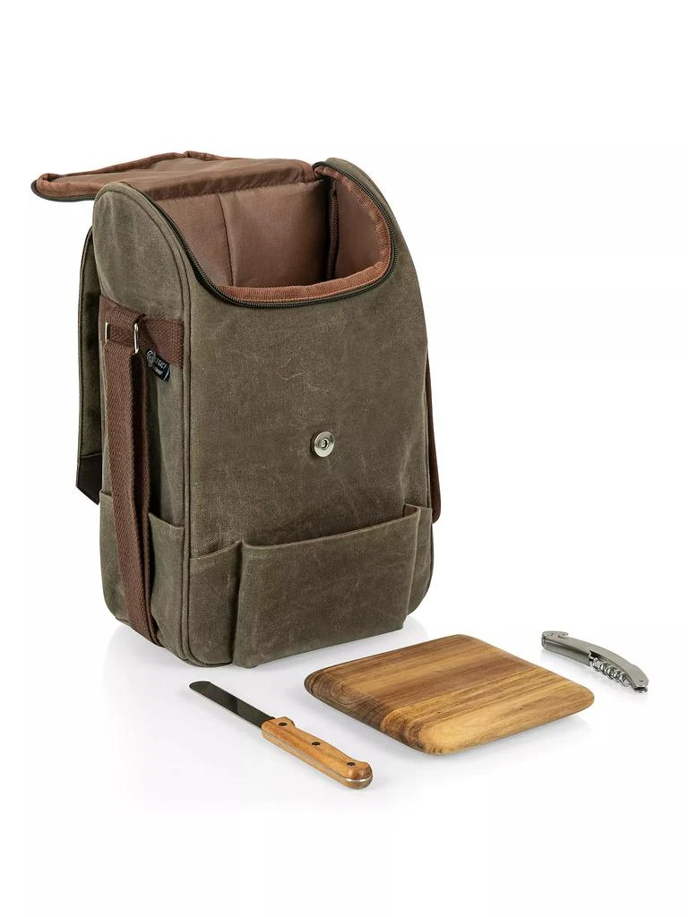 商品Picnic Time|2 Bottle 4-Piece Insulated Wine & Cheese Cooler Set,价格¥516,第4张图片详细描述